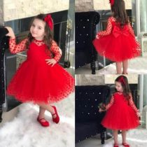 PUANTİYELİ ABİYE ELBİSE