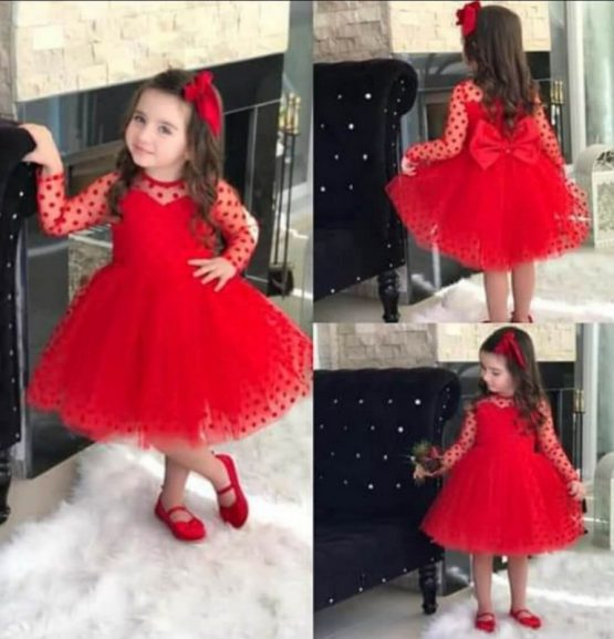 PUANTİYELİ ABİYE ELBİSE
